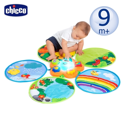 chicco-四季聲光拼接遊戲墊