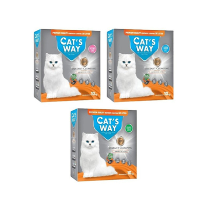 CAT S WAY貓趣味-天然礦物貓砂 10kg x 2入組