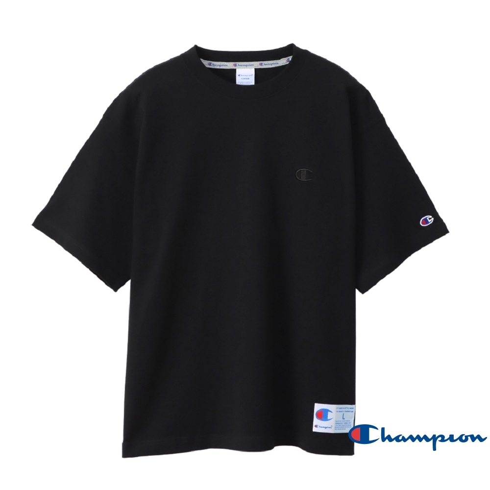 Champion AS刺繡Logo短Tee(黑色)