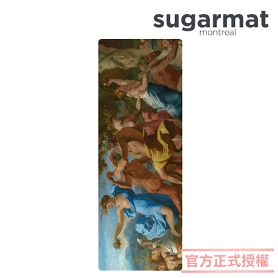 加拿大Sugarmat 頂級加寬PU瑜珈墊(1.8mm) 狂歡酒神節慶 A Bacchanalian Revel before a Statue of Pan