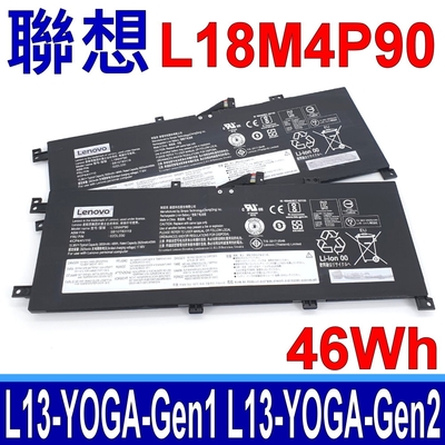 LENOVO L18M4P90 電池 L18C4P90 L18D4P90 Thinkpad L13 Yoga Gen1 20R3 20R5 20R6 Gen2 20VJ 20VL 20VK 20VH