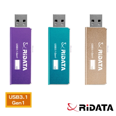 RIDATA錸德 HD15 炫彩碟/USB3.1 Gen1 16GB