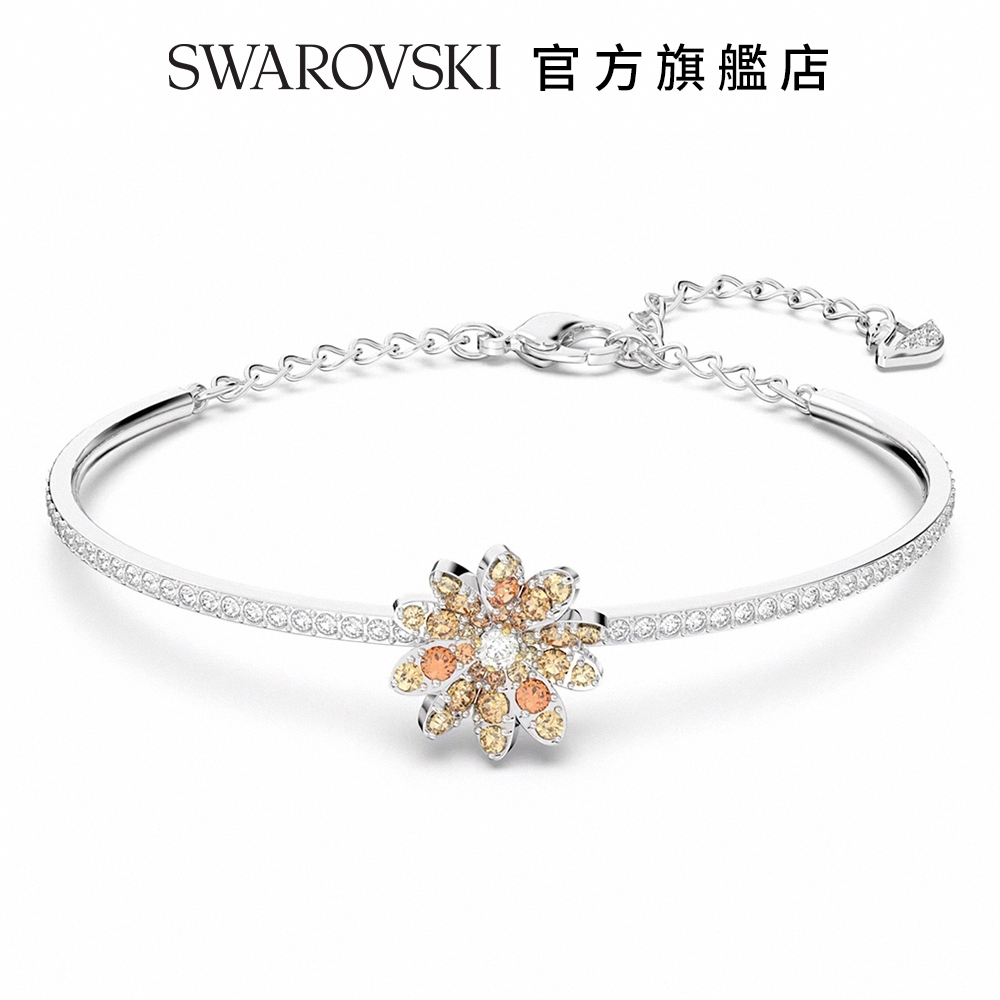 SWAROVSKI 施華洛世奇 Eternal Flower 手鐲, 花朵, 多種金屬潤飾