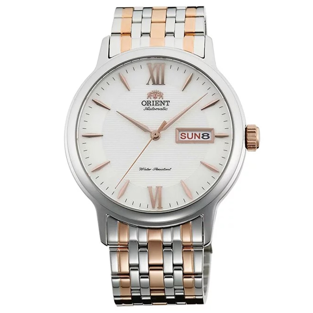 ORIENT 東方錶 經典系列 簡約羅馬機械腕錶 40mm / SAA05001W