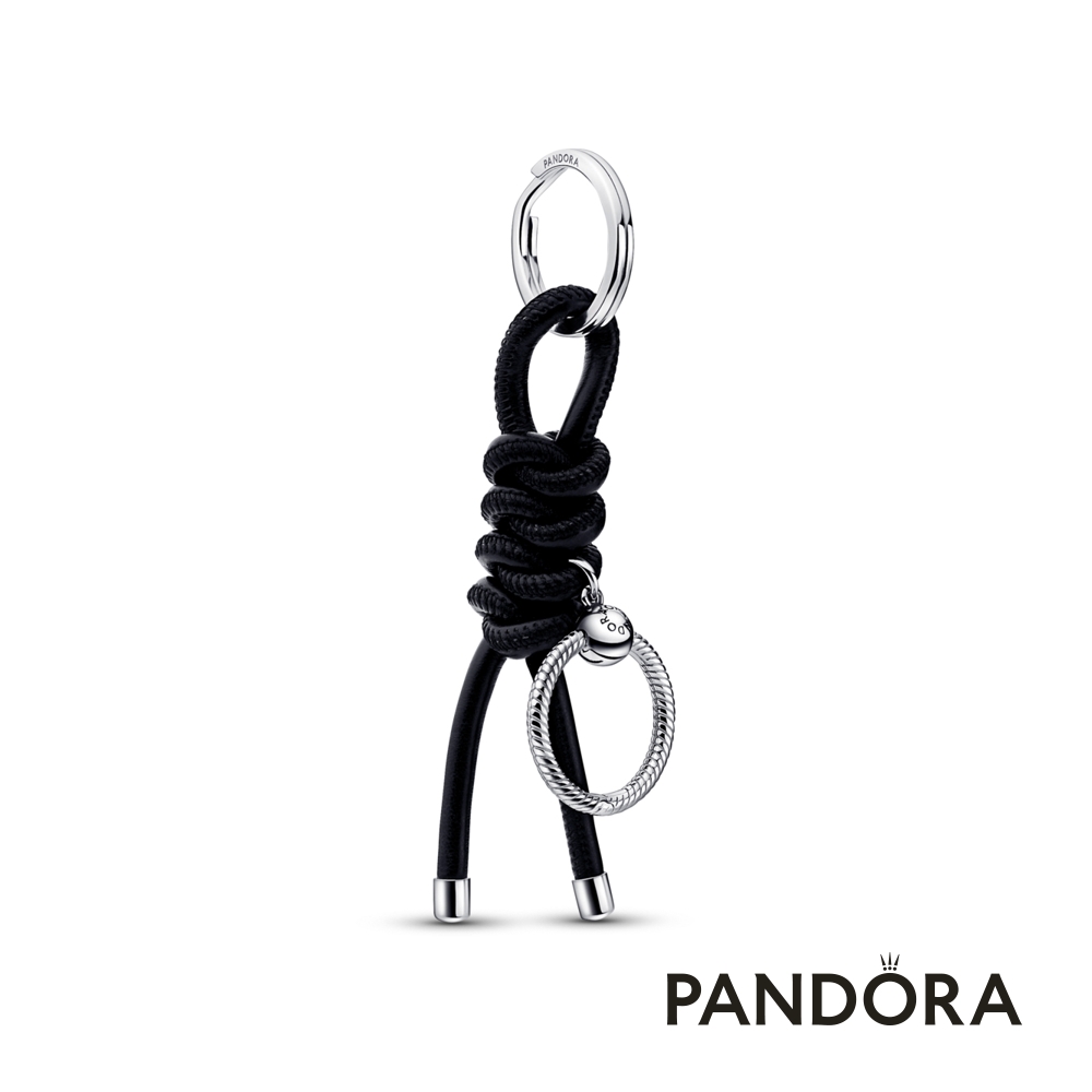 【Pandora官方直營】Pandora Moments 非皮革材質鑰匙釦環