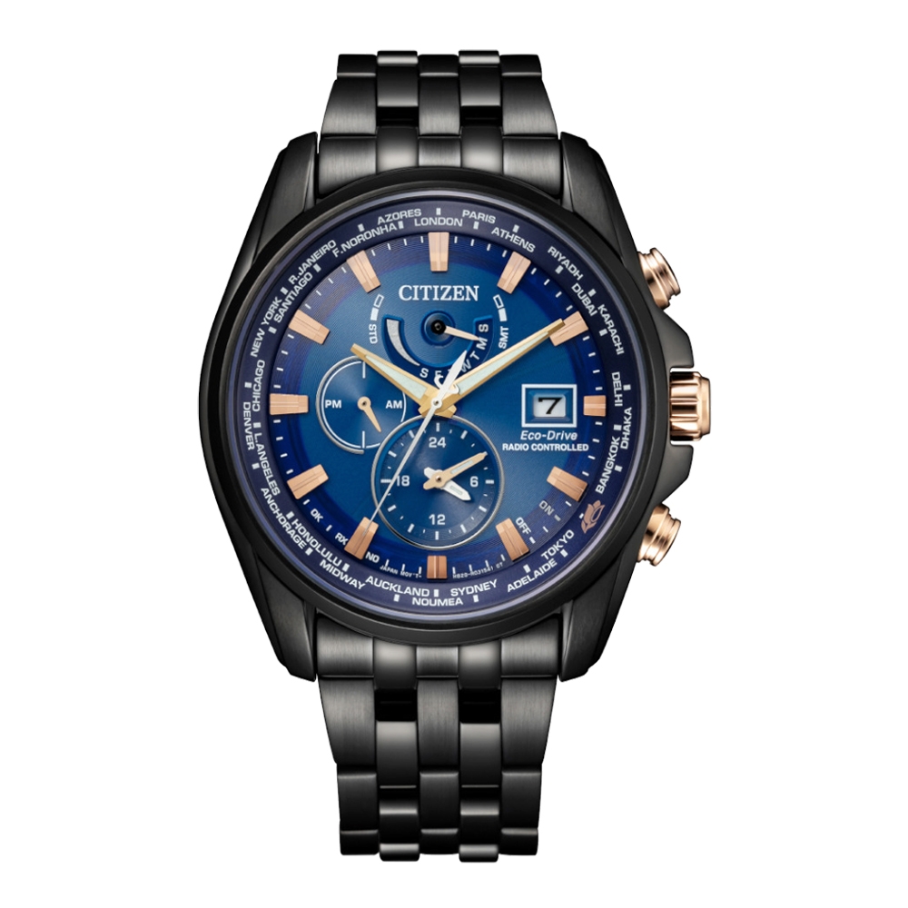 CITIZEN Eco-Drive 永恆傳承25週年限量電波腕錶-AT9126-82L-44mm