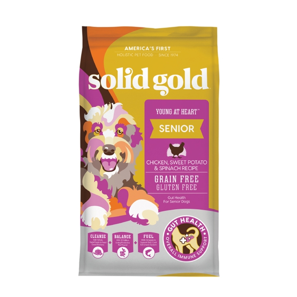 Solid Gold 素力高(速利高) 青春無敵 老犬&低活動量 超級寵糧 24lb