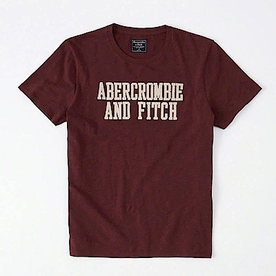 af a&f Abercrombie & Fitch 短袖 T恤 紅 0843