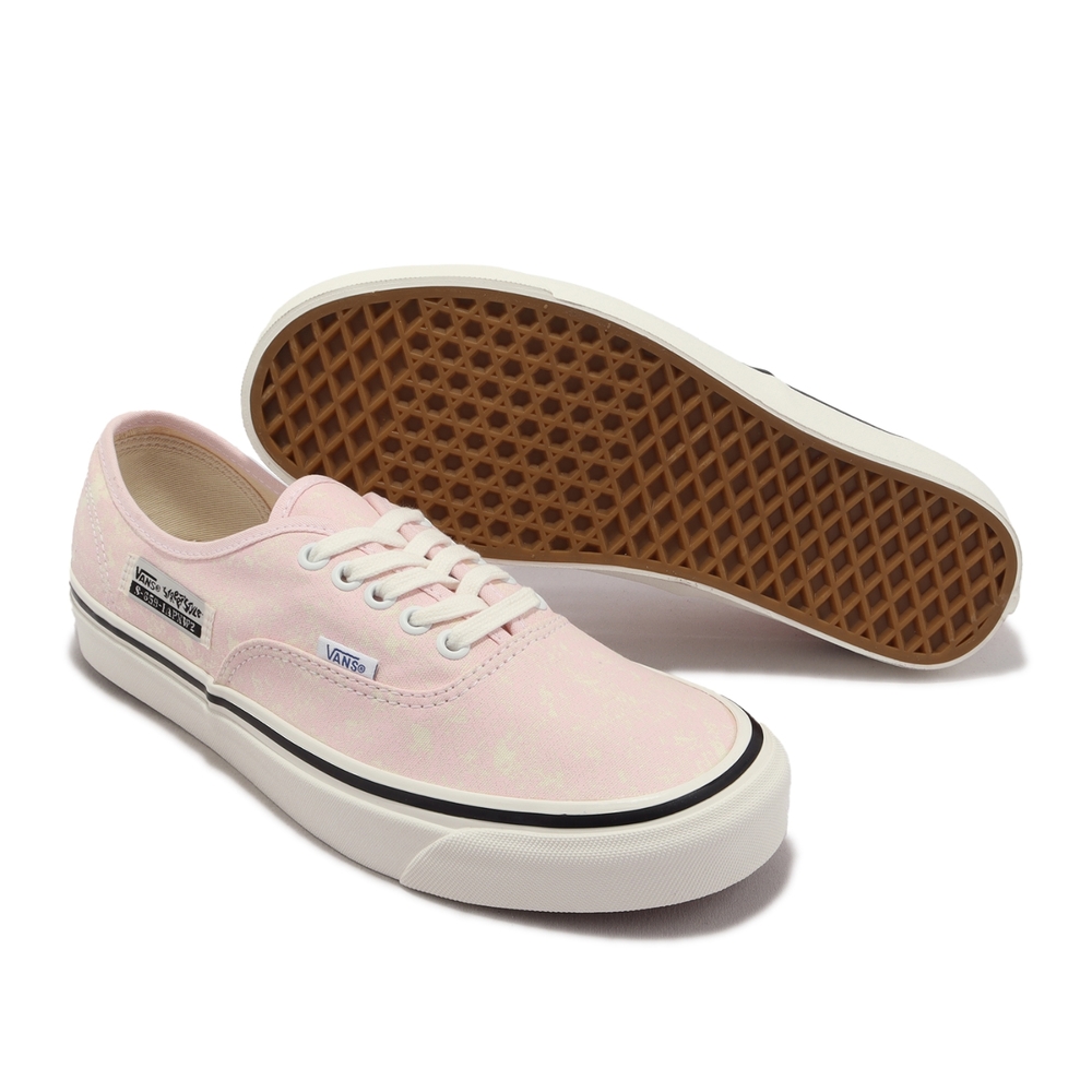 Vans 休閒鞋Authentic 44 DX 男鞋女鞋粉白帆布酸洗安納海姆VN0A7Q5CBXL