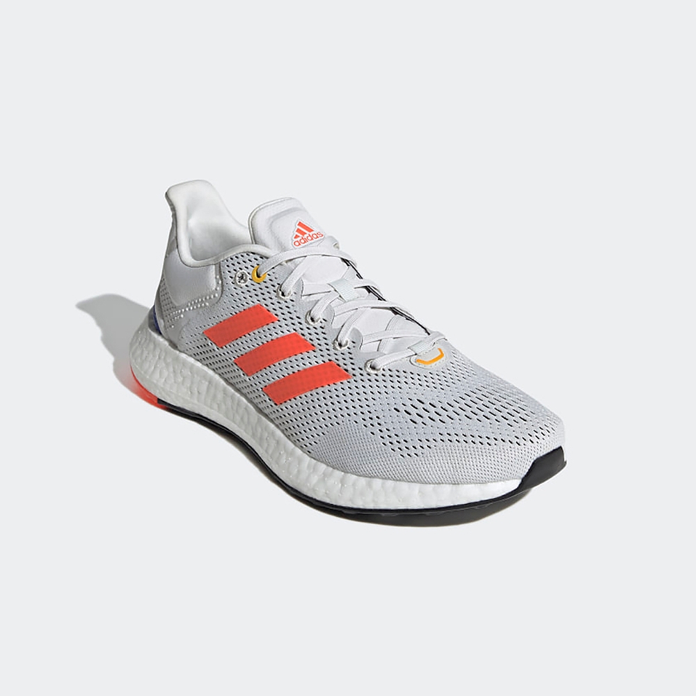 adidas 慢跑鞋 男鞋 女鞋 運動鞋 緩震 PUREBOOST 21 灰橘 GY5102