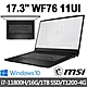 msi微星 WF76 11UI-268TW 17.3吋 繪圖筆電 (i7-11800H/16G/1TB SSD/T1200-4G/Win10Pro) product thumbnail 1