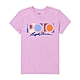 Polo Ralph Lauren RL 熱銷貼布文字圖案短袖T恤(女)-粉色 product thumbnail 1
