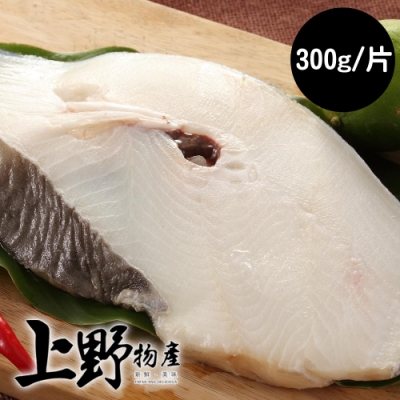 【上野物產】格陵蘭扁鱈厚切片 (300g土10%/片) x18片
