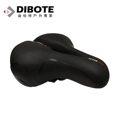 迪伯特DIBOTE 自行車專用超彈性加厚座墊-紅