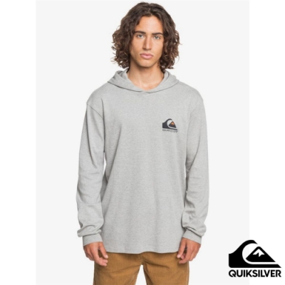 【QUIKSILVER】SQUARE ME UP HOODIE 帽T 淺灰