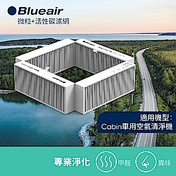 瑞典Blueair 車用空氣清淨機 微粒+活性碳濾網 Cabin P2i旗艦版適用