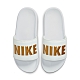 NIKE 拖鞋 女鞋 運動 WMNS OFFCOURT SLIDE 白金 BQ4632-106 product thumbnail 1