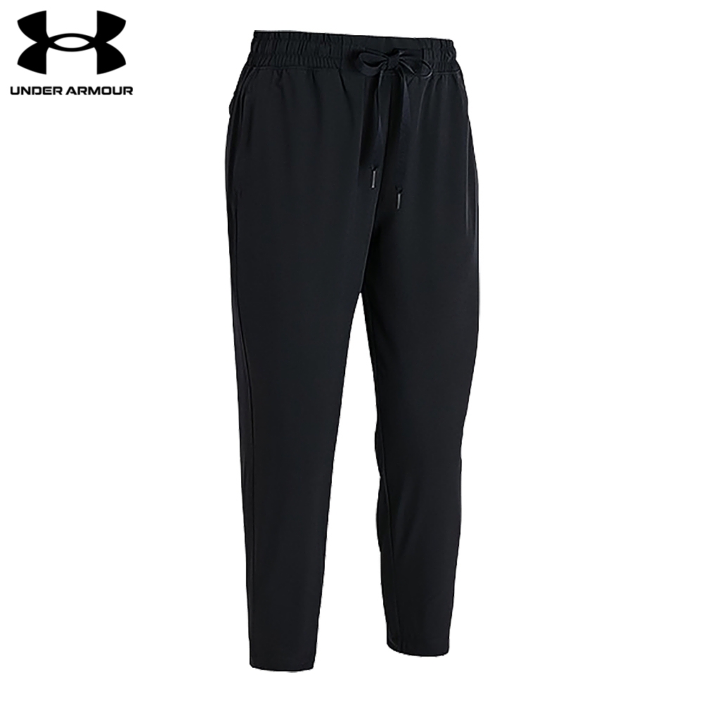 【UNDER ARMOUR】UA 女 Woven 長褲_1371016-001-優惠商品