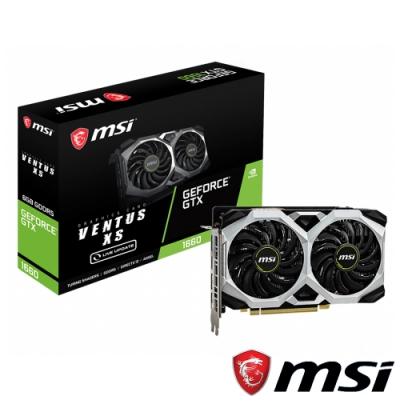 MSI微星 GeForce GTX 1660 VENTUS XS 6G 顯示卡