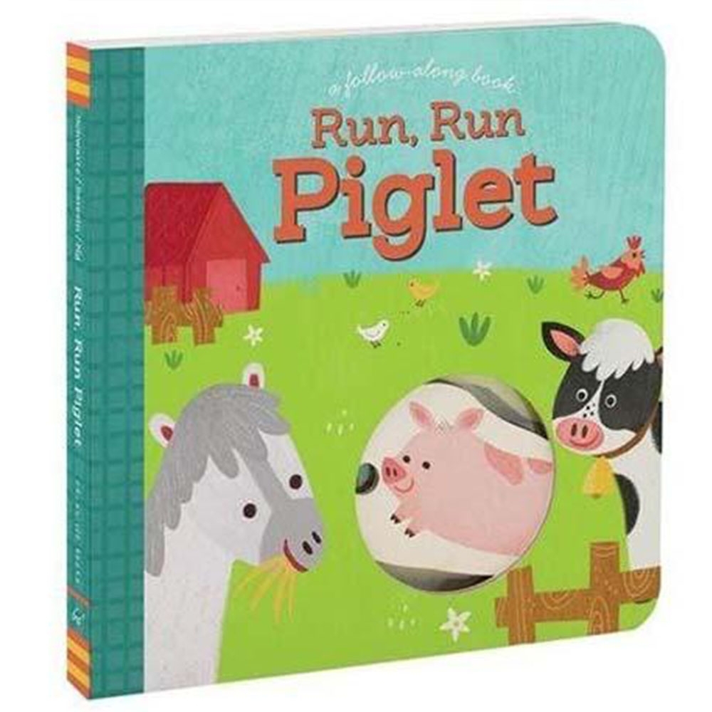 Run，Run Piglet 小豬的農莊漫遊遊戲操作書 | 拾書所