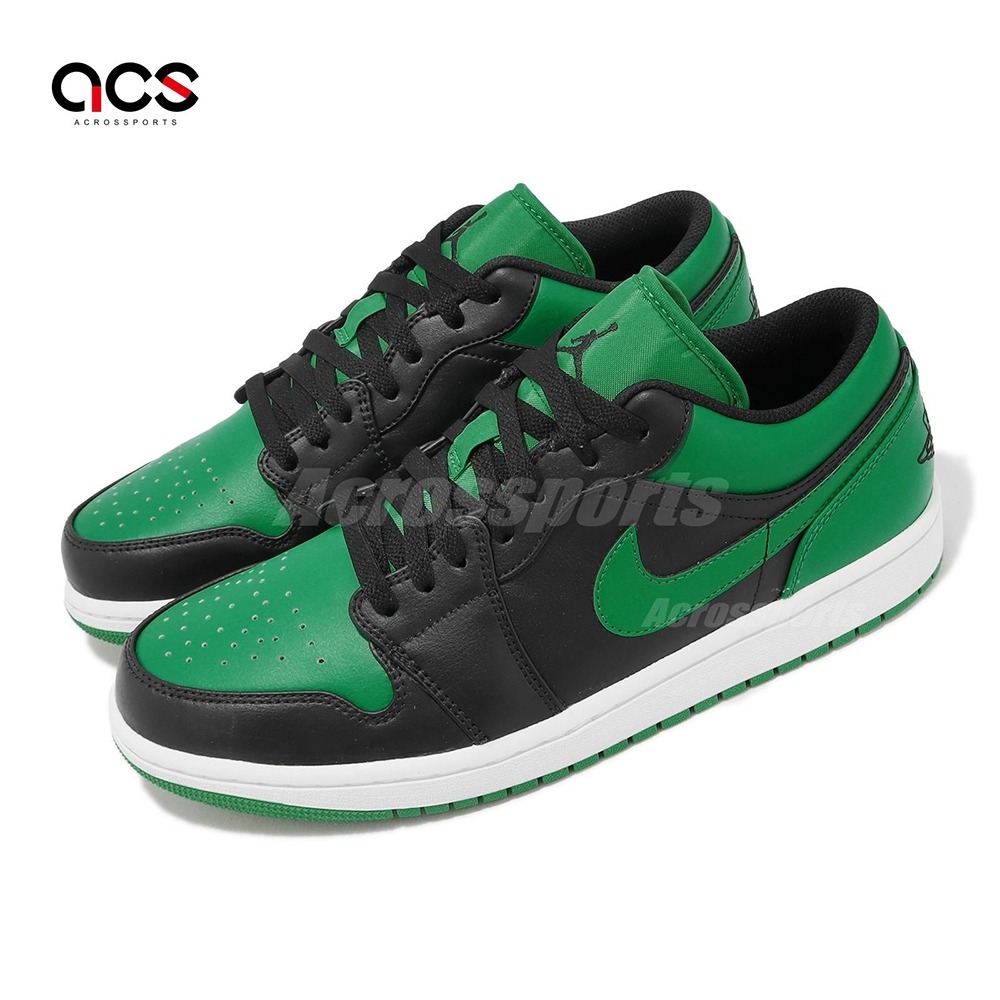 Nike Air Jordan 1 Low Lucky Green 黑綠男鞋AJ1 553558-065 | 休閒鞋