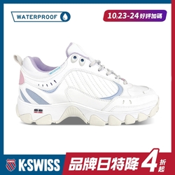 K-SWISS HS329 WP防水老爹鞋-中性-白/粉藍/粉紫