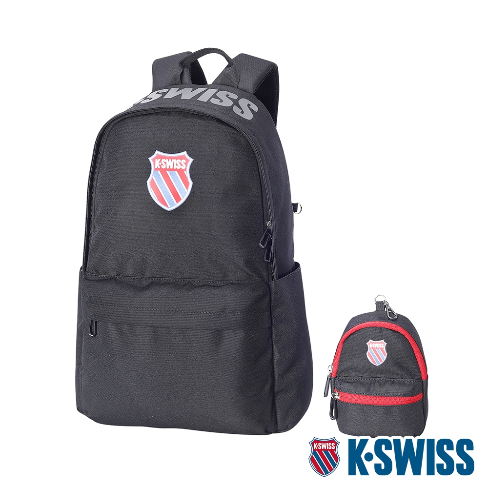 K-SWISS Heritage Backpack休閒後背包-黑