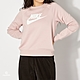 Nike NSW Essntl Flc GX Crew 女款 藕粉色 運動 休閒 長袖 BV4113-645 product thumbnail 1