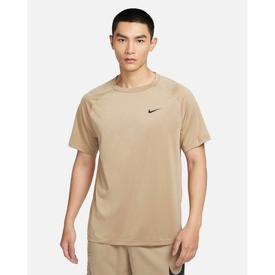 Nike AS M NK DF READY SS 男短袖上衣-卡其色-DV9816247