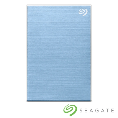 Seagate One Touch 5TB 外接硬碟 冰川藍(STKZ5000402)