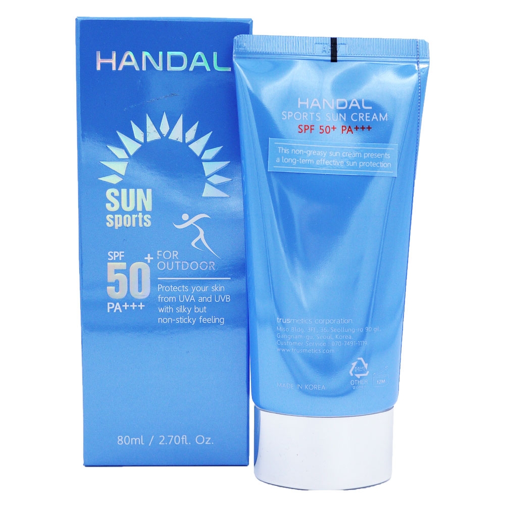 韓國HANDAL【美肌蜜高效防曬霜-運動型80ML】SPF50+/PA+++