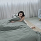 BUHO 天絲萊賽爾4.5x6.5尺單人兩用被(套)+枕套二件組-台灣製(中灰) product thumbnail 1