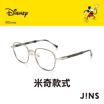 JINS 迪士尼米奇米妮系列第二彈-米奇款式眼鏡(UMF-23A-113)黑金