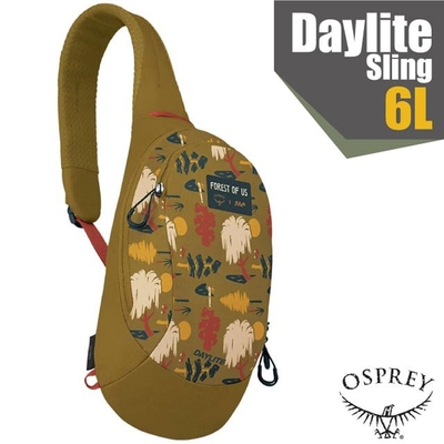【OSPREY】Daylite Sling 6L 輕量多功能休閒單肩背包.斜背包.側背包_自豪森林