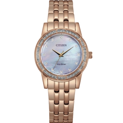 CITIZEN 法式浪漫光動能女錶(EM0773-54D)31mm