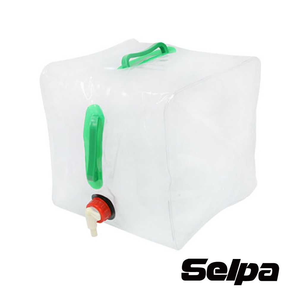 韓國SELPA 多用途折疊水箱 加大款20L 水桶 洗車 露營 澆花 飲水