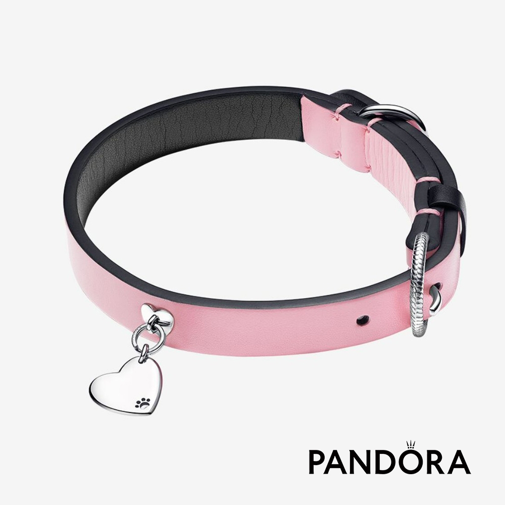 【Pandora官方直營】寵物頸圈套組-寵物頸圈+飾牌
