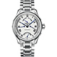 LONGINES 浪琴 官方授權 Master 巨擘四逆跳機械錶-銀/41mm L2.715.4.71.6 product thumbnail 1