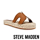 STEVE MADDEN-CHEER UP H字麻料草編拖鞋-棕色 product thumbnail 1