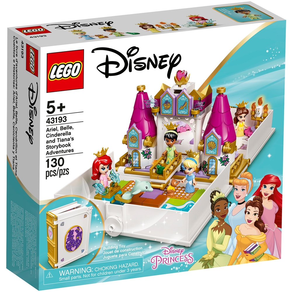 樂高LEGO 迪士尼公主系列 - LT43193 Ariel,Belle,Cinderella,Tiana's Storybook Adventure