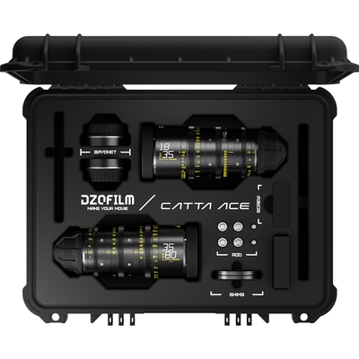 dzofilm catta zoom 無邪系列 18-35mm + 35-80mm t2.9 全片幅變焦專業電影鏡頭套組 黑色 e-mount