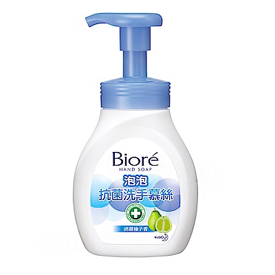 蜜妮 Biore 抗菌洗手慕絲 清甜柚子香 (本體280ml)