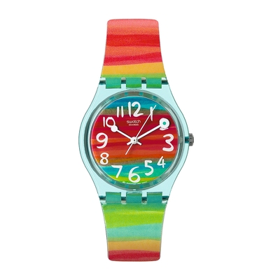 Swatch Gent 原創系列手錶 COLOR THE SKY (34mm) 男錶 女錶 手錶 瑞士錶 錶