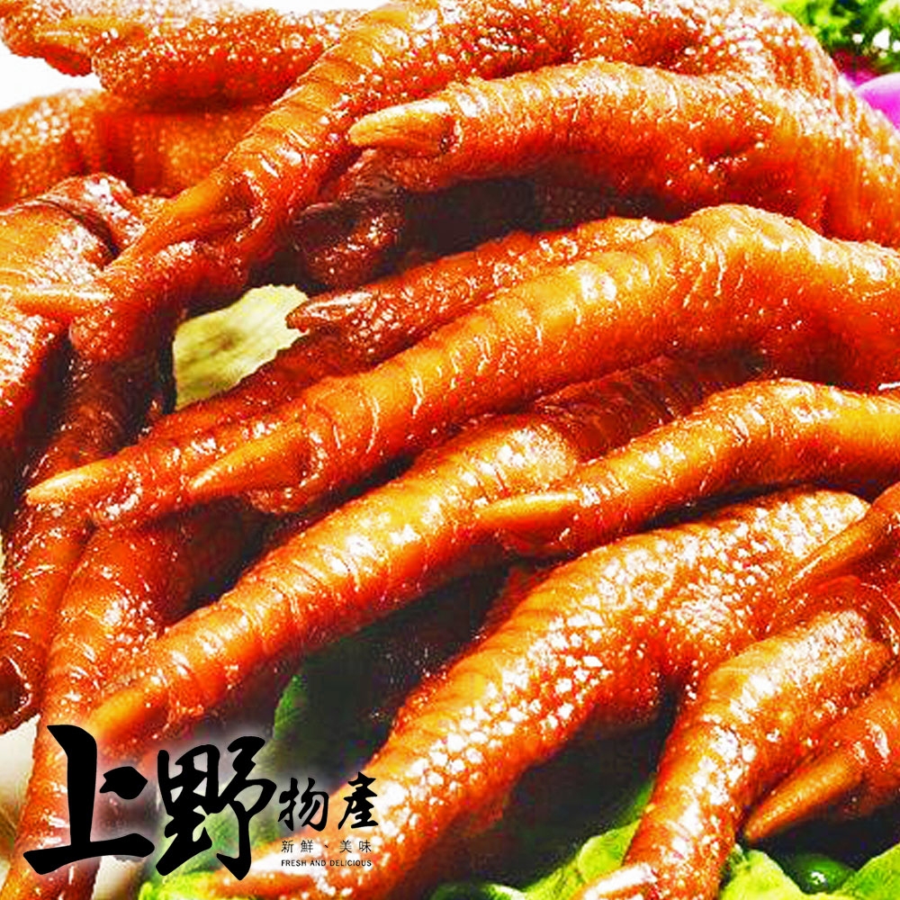 【上野物產】港式醬燒鳳爪(300g±10%/包) x18包