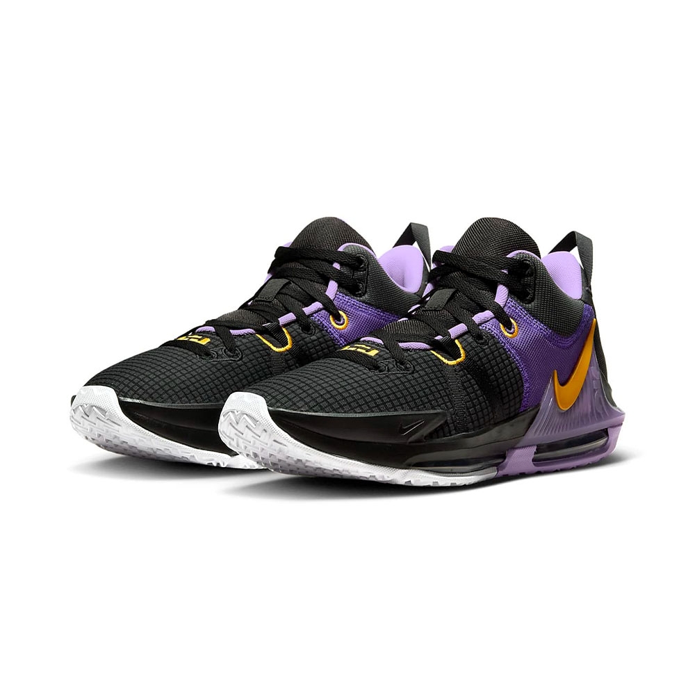 Nike LEBRON WITNESS VII EP 男鞋黑紫色避震運動籃球鞋DM1122-002