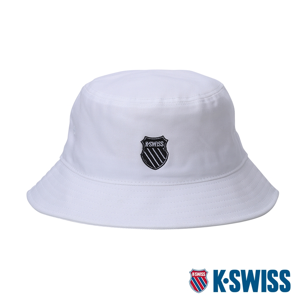 K-SWISS Fishman Hat經典漁夫帽-白