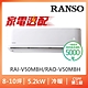 [超速配]北中限定家電速配【RANSO 聯碩】7-9坪一級變頻冷暖分離式(RAO/RAI-V50MBH) product thumbnail 1