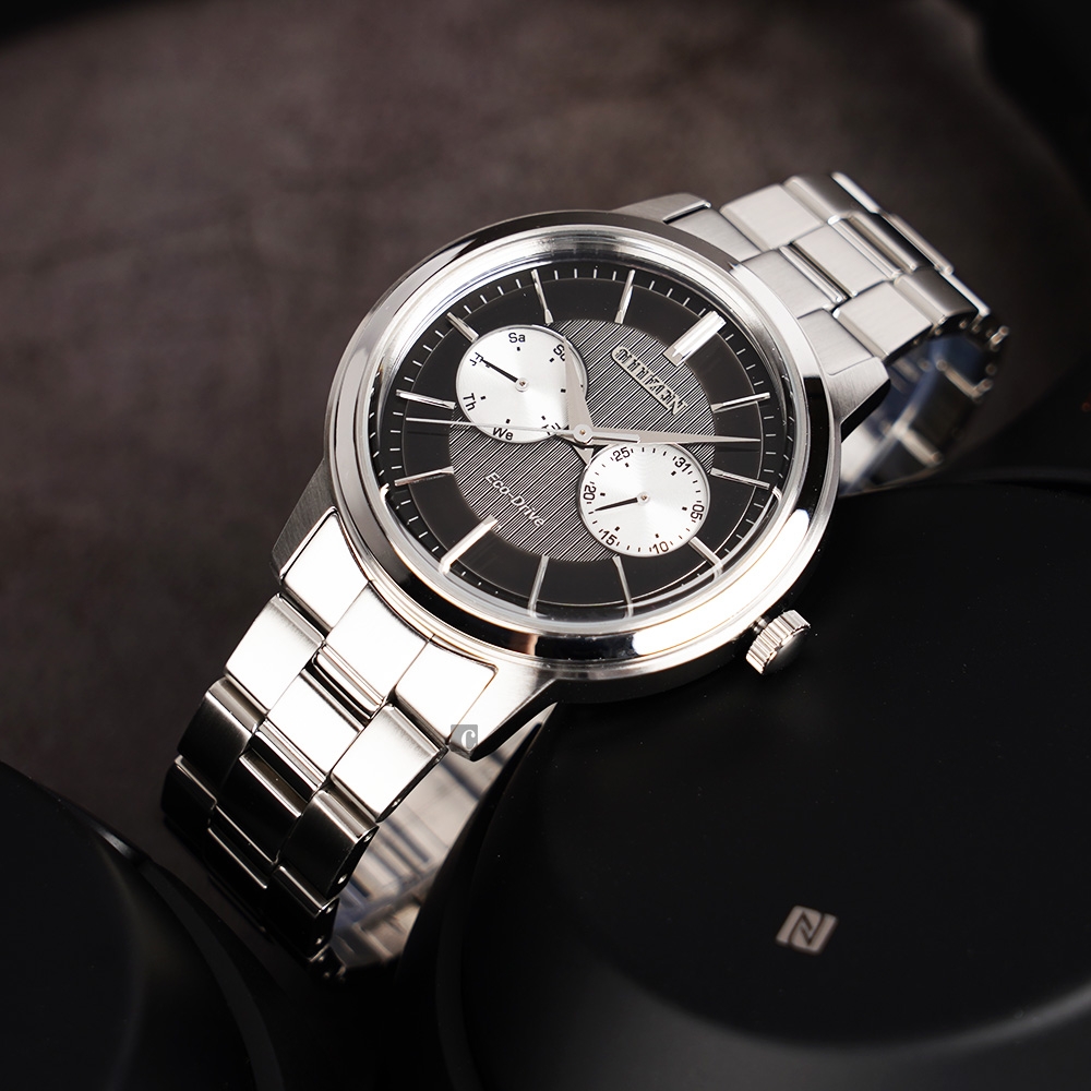 CITIZEN 星辰 Eco-Drive 光動能日曆手錶-41mm BU4030-91E