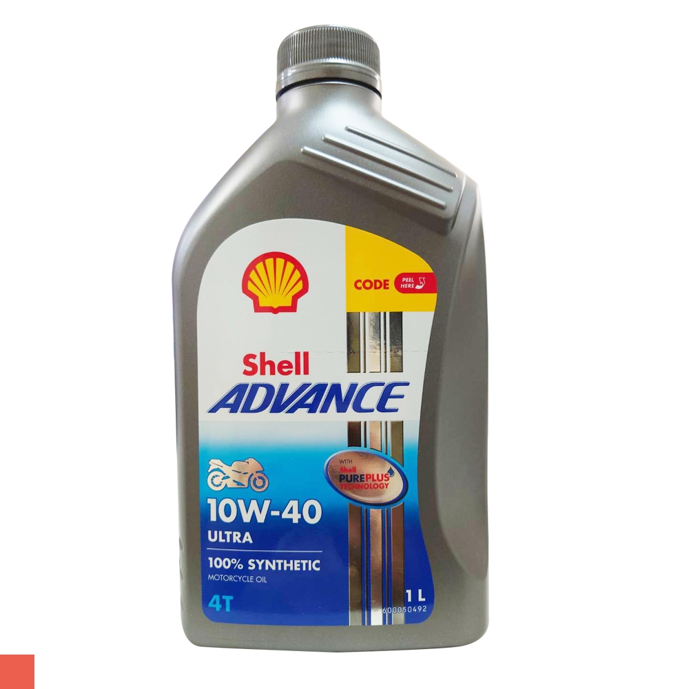 SHELL ADVANCE ULTRA 4T 10W40 機油 1L