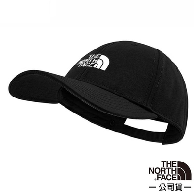 TNF 水洗棉 66 Classic Hat 輕量透氣耐磨防曬棒球帽子_正黑